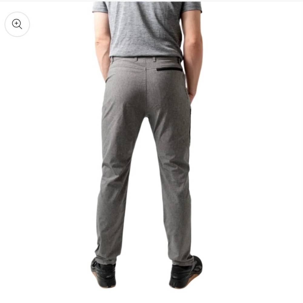 Nebu Fitted B-52 Mens Gray Hiking Pants Lightweight Travel Outdoor Size 38x32 - Picture 10 of 16